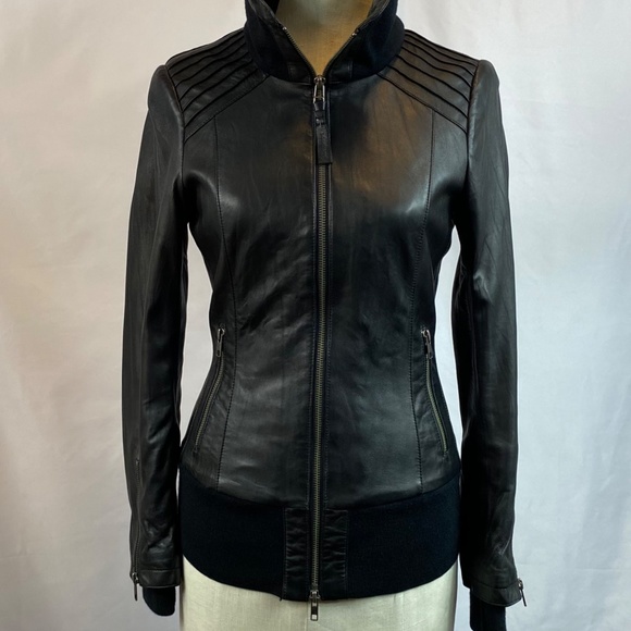 Mackage for Aritzia Leather Jacket - Picture 2 of 7